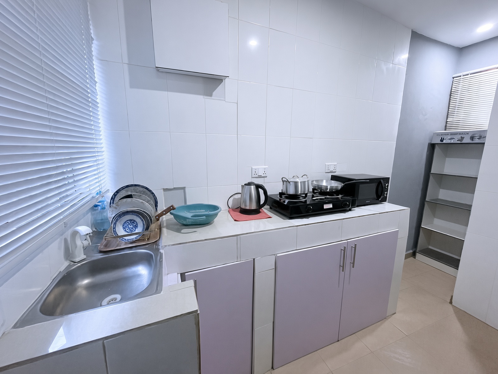 Modern apartment kitchen